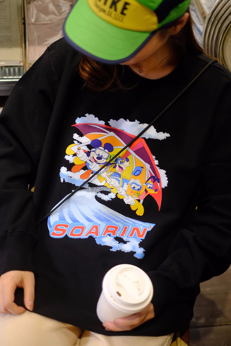 2023 new casual Dongdaemun fleece 250g / large sweatshirt round neck autumn and winter sweatshirt for women plus fleece