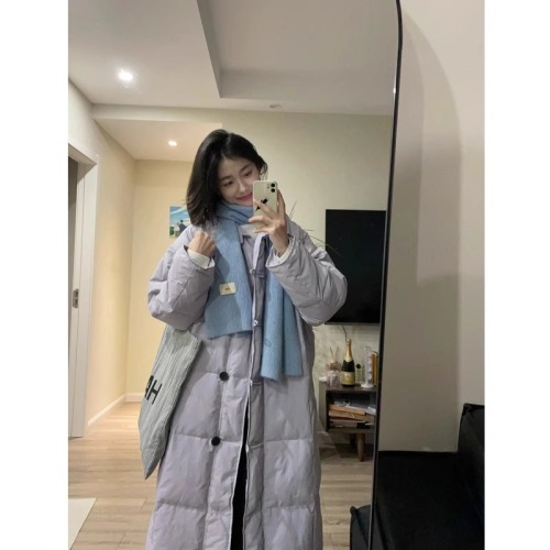 Long cotton-padded jacket for women, autumn and winter coat  new cotton-padded jacket, Korean style, high-end, super nice and thick