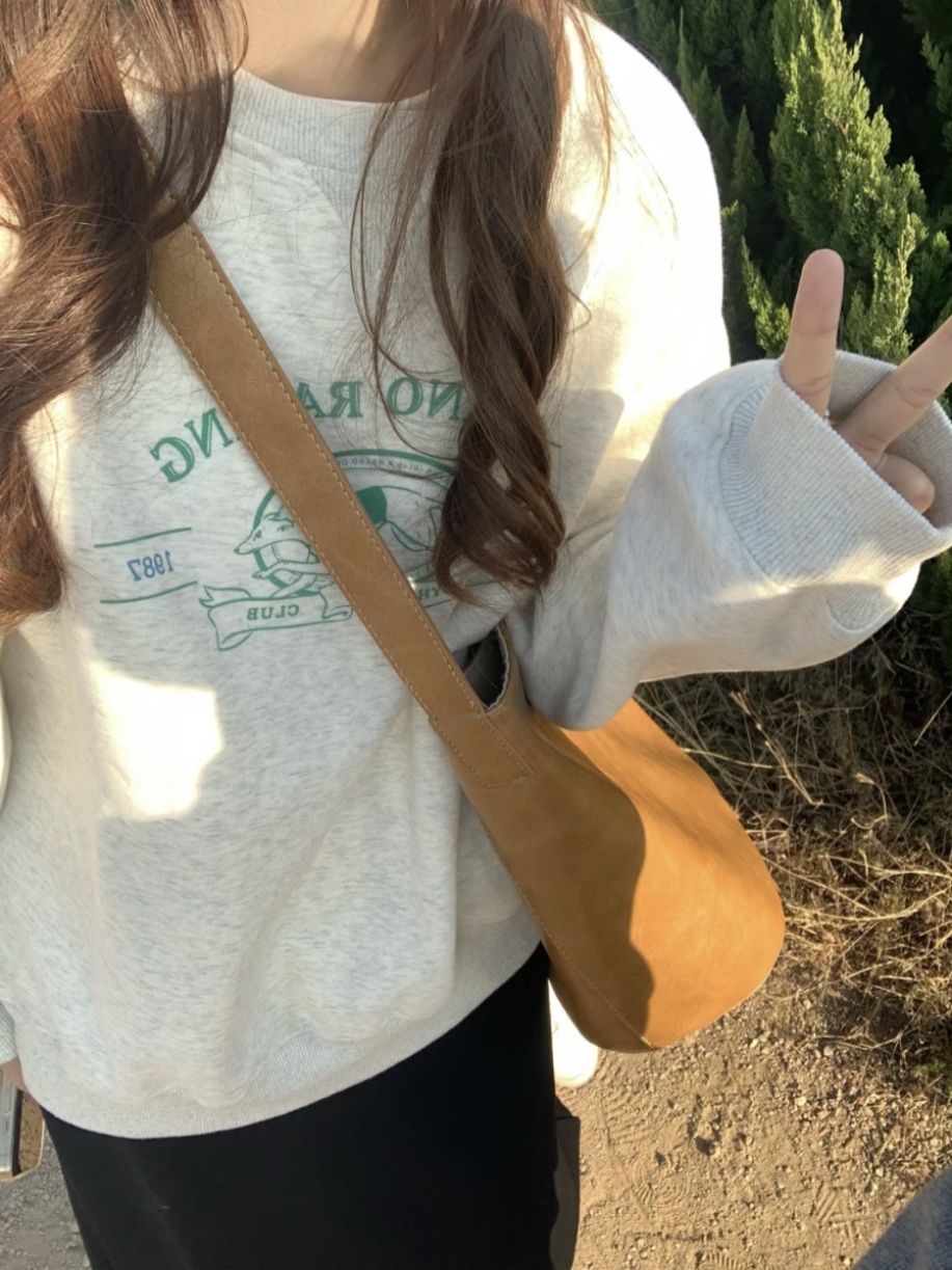 2023新款華棉複合薄款310克/加絨410克 秋冬裝衛衣女印花寬鬆大碼