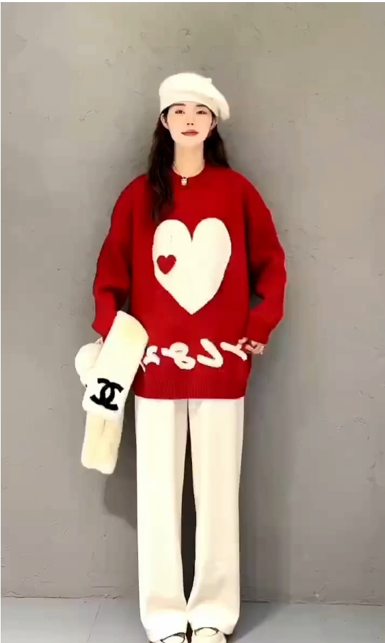 上衣長袖百搭時尚款