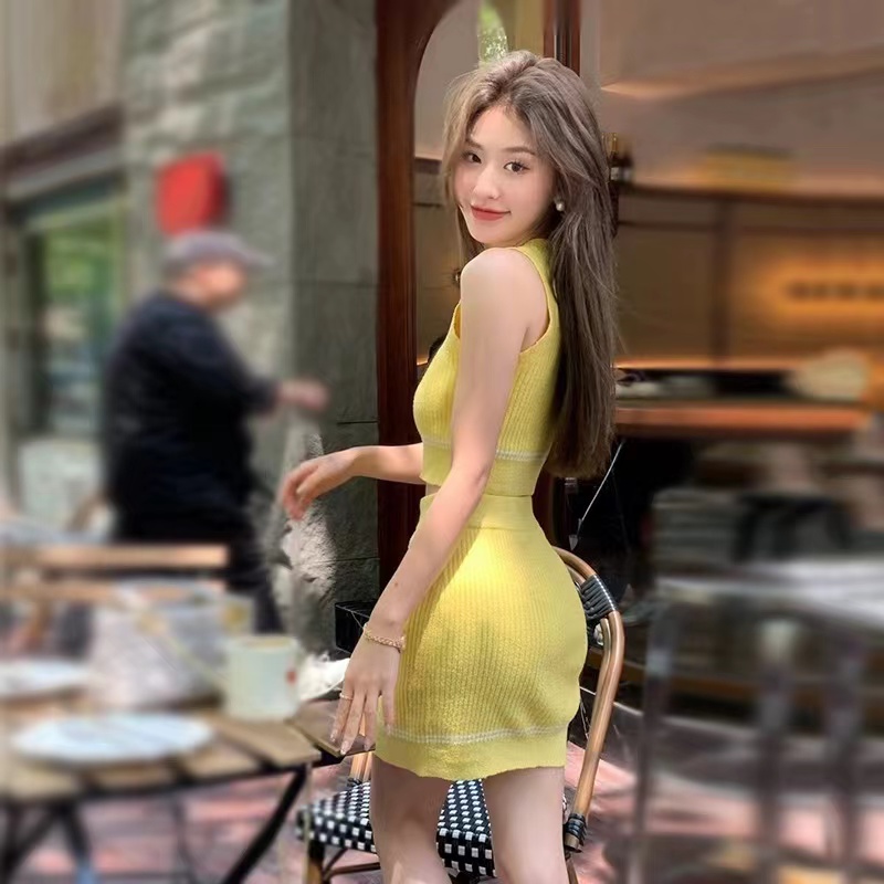 私服高定超火兩件套女裝2023夏季新款小眾個性潮流服飾