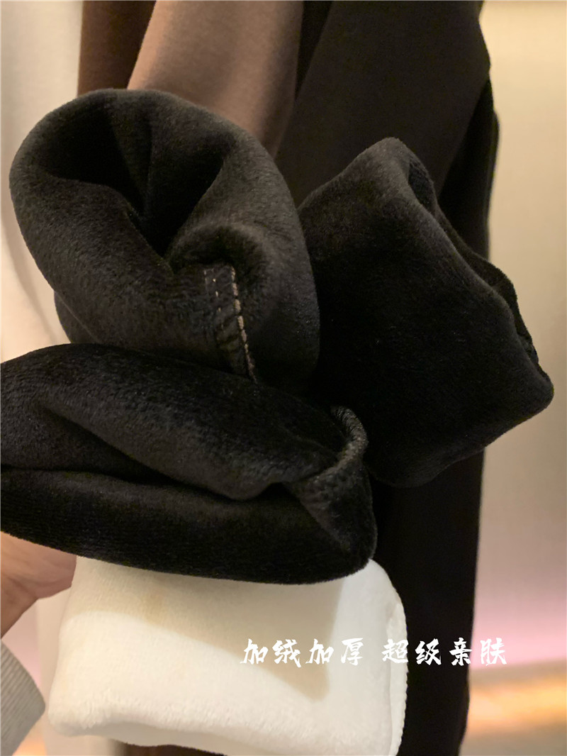 實拍~加絨加厚打底衫女半高領秋冬內搭2023冬季保暖上衣