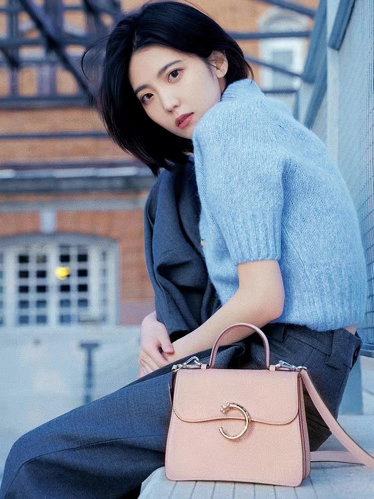藍色短款冰絲針織設計感小眾又a又颯港味chic上衣短袖t恤女款夏季