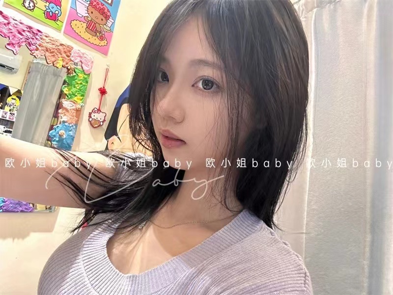純欲風性感辣妹打底衫小衫紫色U領設計感小眾薄款短袖針織衫上衣