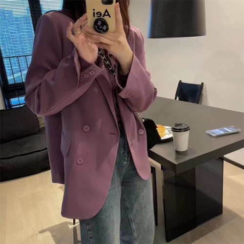 Tall, slim and versatile suit jacket 2024 spring and autumn new style small high-end long-sleeved suit