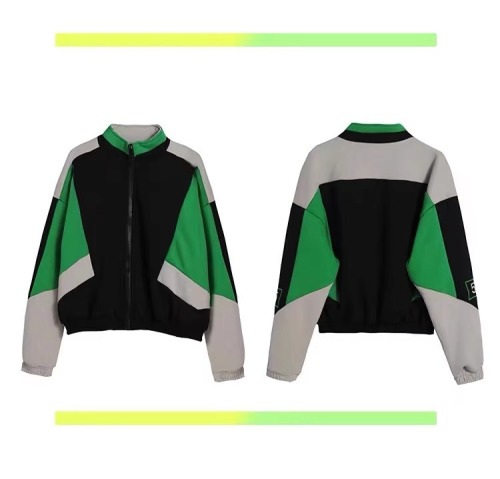 Xiaoxiangfeng baseball jacket women's autumn and winter loose college high-end fat MM jacket top