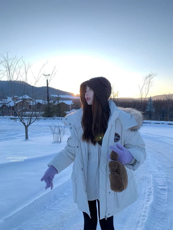 im to "Iceland's Polar Night Double Warmth" Heavy Industry Fur Liner Parka Down Jacket Jurchen Fox Fur Jacket