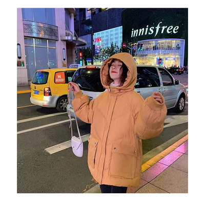 Official picture 2023 new winter coat cotton coat Korean style cotton coat women's loose ins bread coat short student cotton jacket trendy