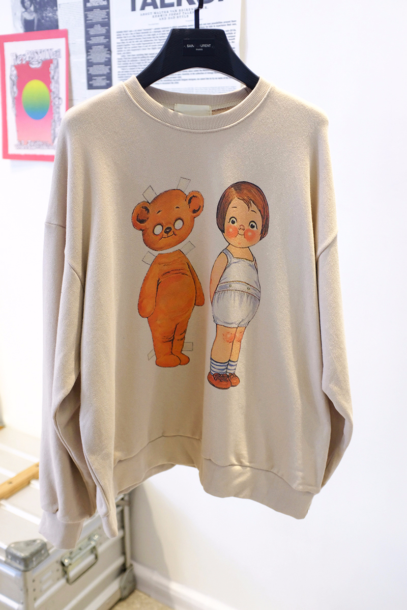 Official photo plus velvet 250g / David's round neck autumn and winter sweatshirt for women plus velvet