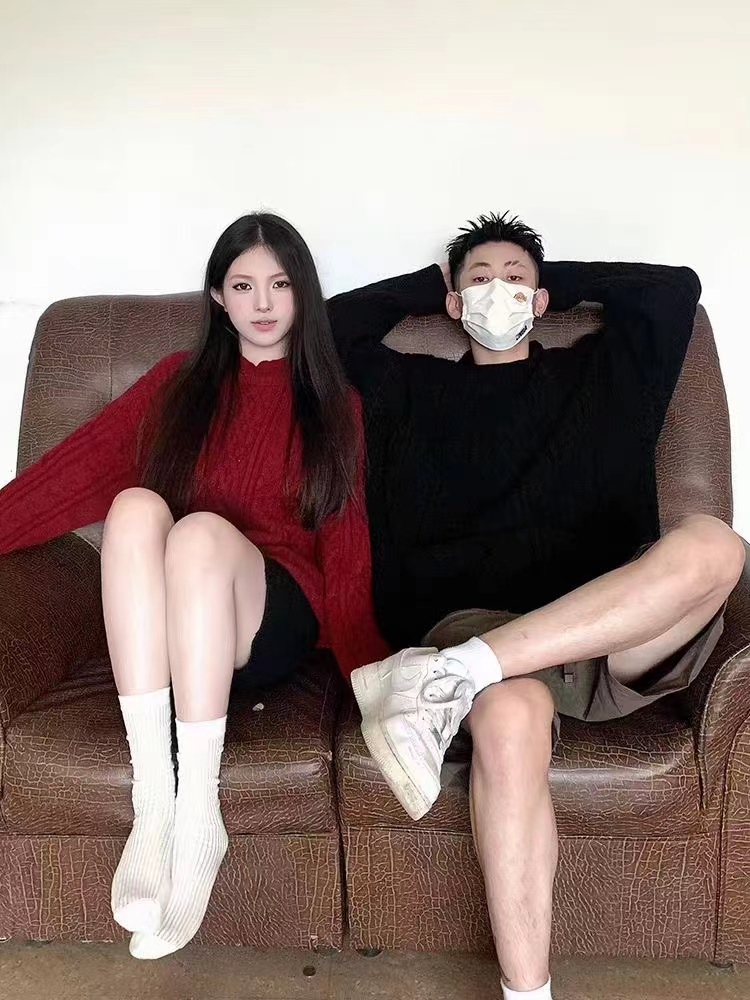 龍年 侶裝毛衣秋冬新年款過年聖誕款針織衫