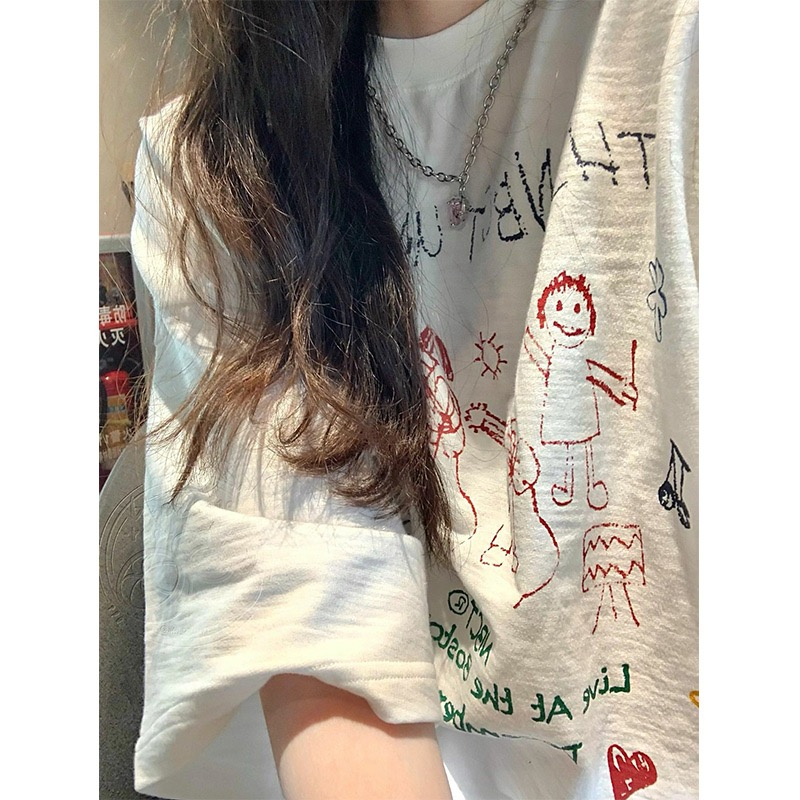 官圖重磅/精梳純棉後包領 有縫邊S-XXXL夏裝短袖T恤女