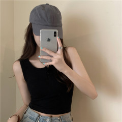 Official Thread Pink Short-Sleeve T-Shirt for Women Summer Tight Backless Top INS Trendy Hot Babe Base Top