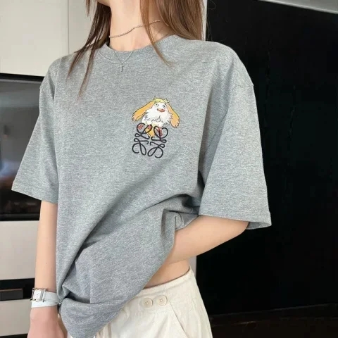 短袖t恤女寬鬆韓版ins潮2024春夏季新款中長款半袖上衣ins潮
