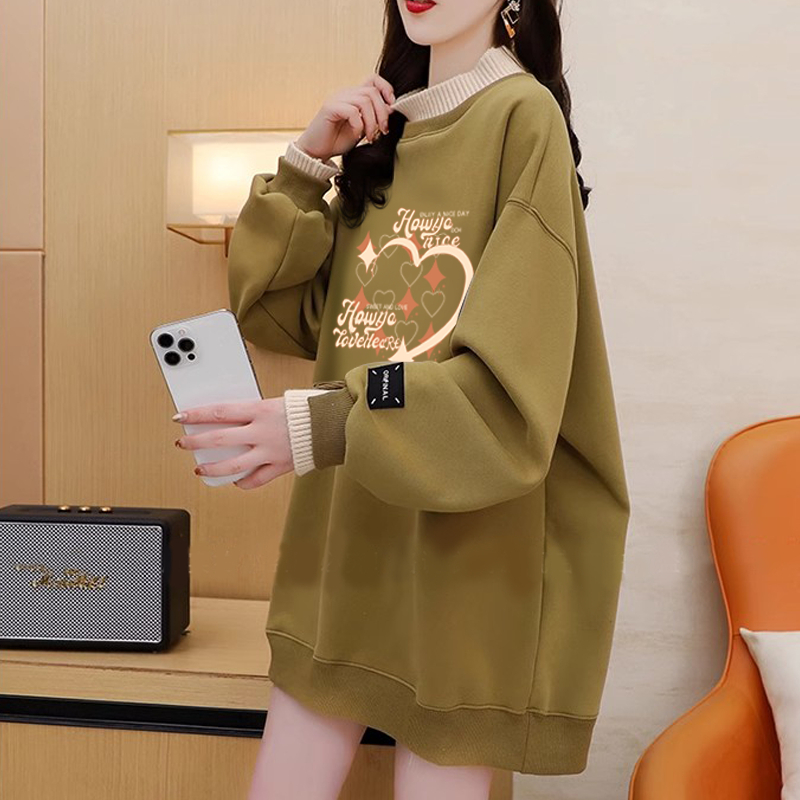 官圖仿華棉復250克銀狐絨/後包領/全件壓線/全件燙加厚假兩件女