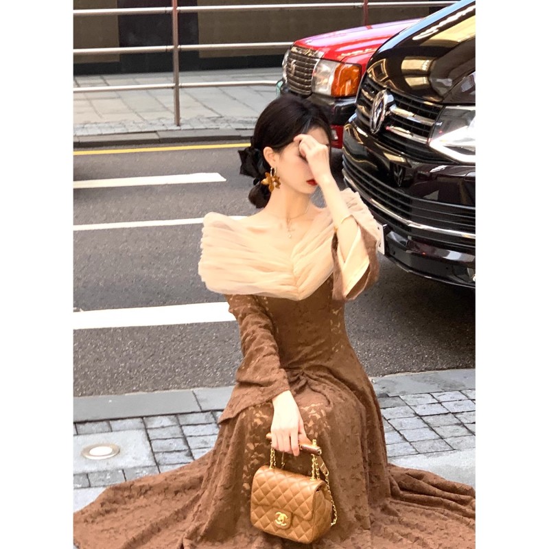 大Eees 仙女跨年裙 重工蕾絲法式連衣裙12.20晚8點 95折