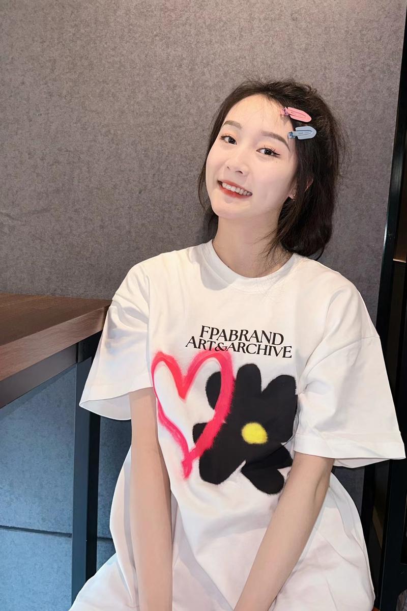2024春夏新款重磅/精梳純棉 後包領 有縫邊 S-XXXL 夏裝短袖T恤女