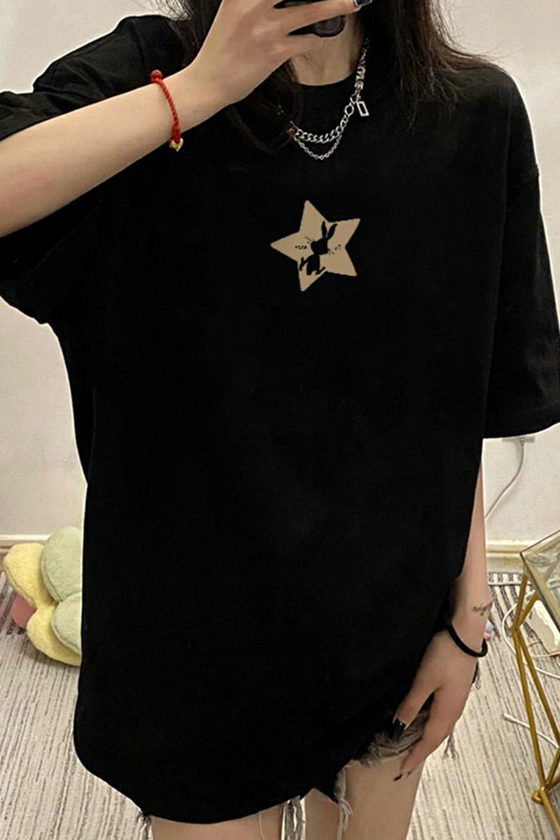 2024春夏新款重磅/精梳純棉 後包領 有縫邊 S-XXXL 夏裝短袖T恤女