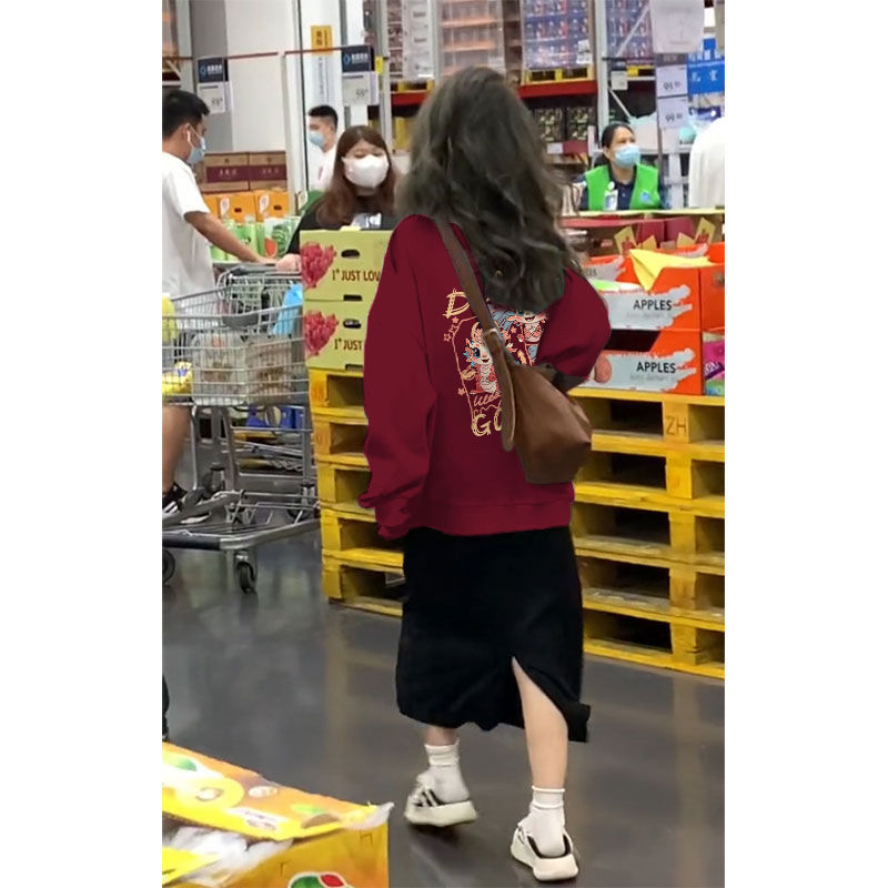 薄款加絨加厚港風薄款情侶衛衣女高級感小眾學生外套ins潮