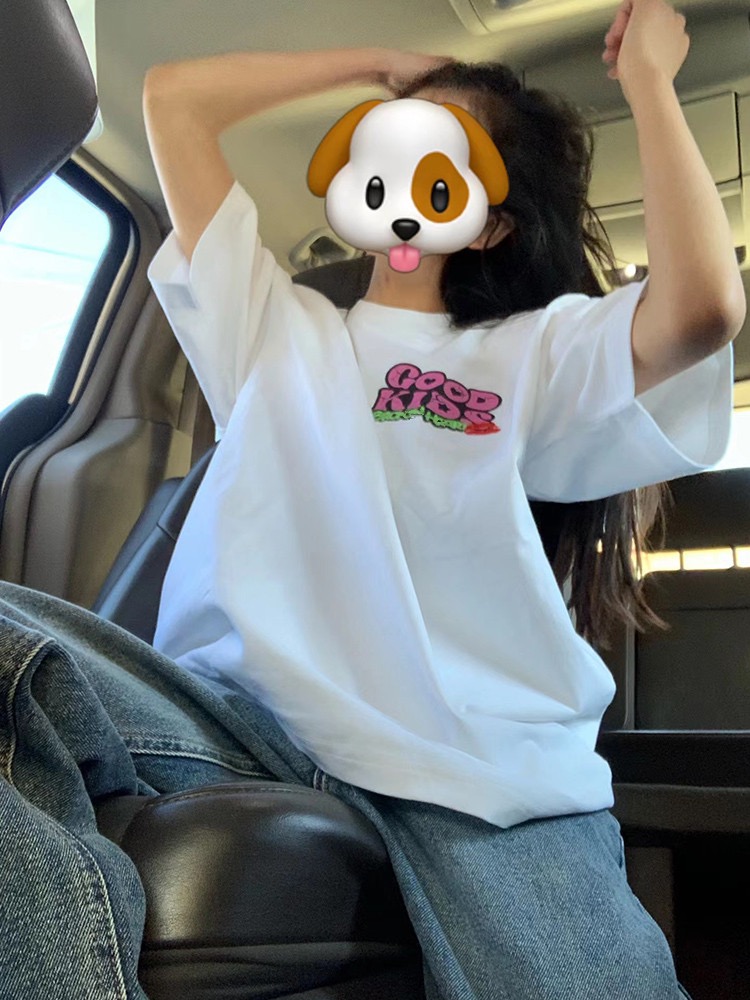 2024春夏新款重磅/精梳純棉 後包領 有縫邊 S-XXXL 夏裝短袖T恤女