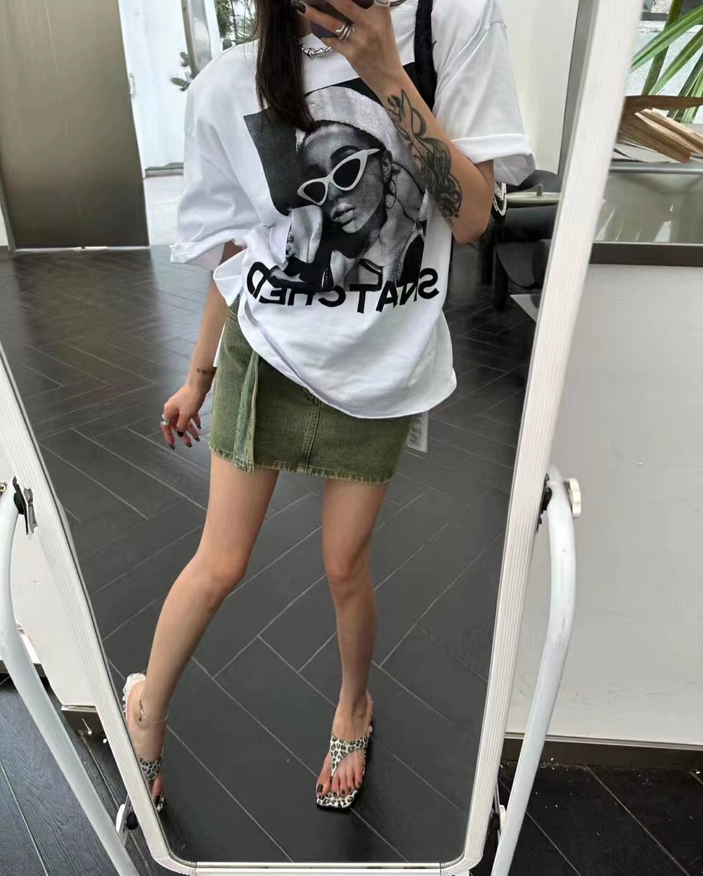 2024春夏新款重磅/精梳純棉 後包領 有縫邊 S-XXXL 夏裝短袖T恤女