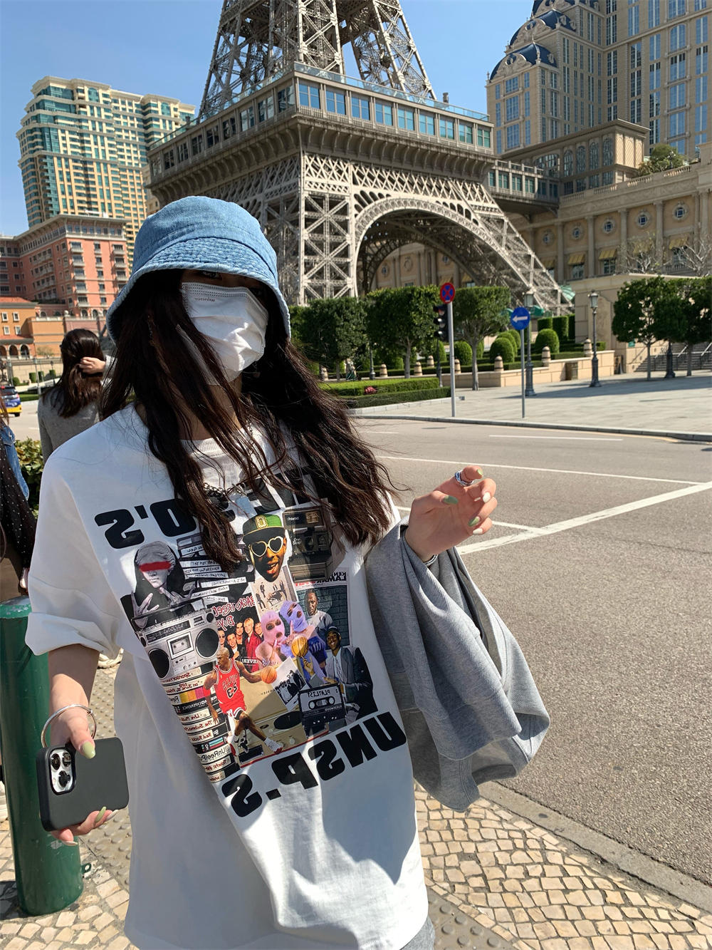 2024春夏新款重磅/精梳純棉 後包領 有縫邊 S-XXXL 夏裝短袖T恤女