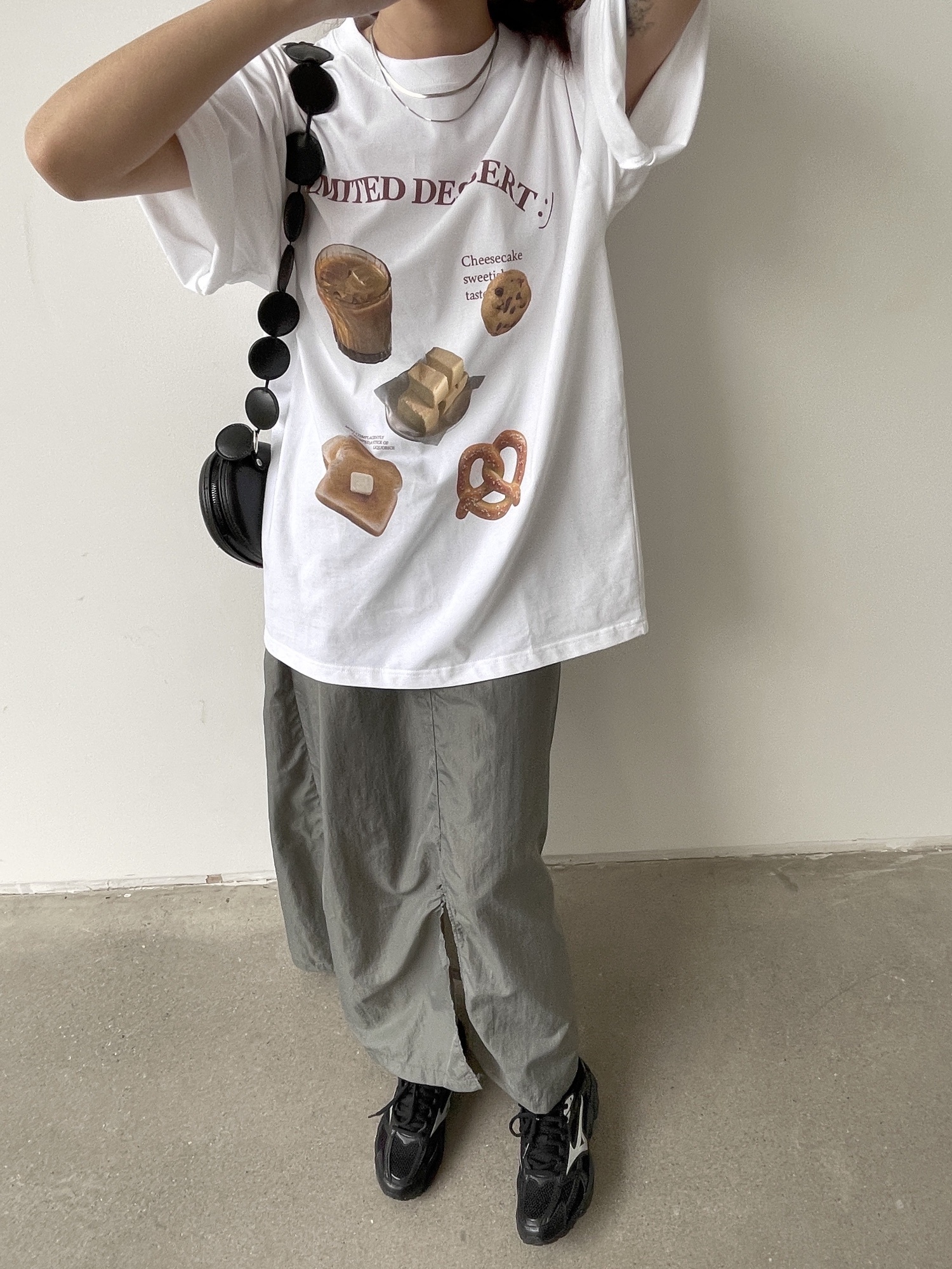 官圖 重磅/精梳純棉 後包領 有縫邊 S-XXXL 夏裝短袖T恤女