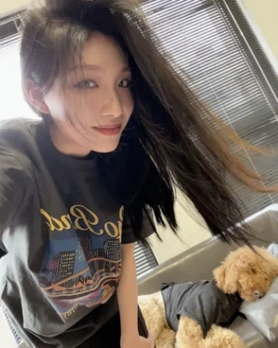 重磅純棉小眾趣味美式印花休閒百搭寬鬆潮流時尚短袖T恤女