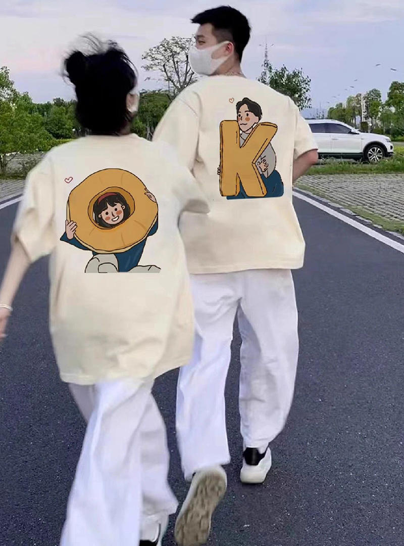 2024春夏新款重磅/精梳純棉 後包領 有縫邊 S-XXXL 夏裝短袖T恤女