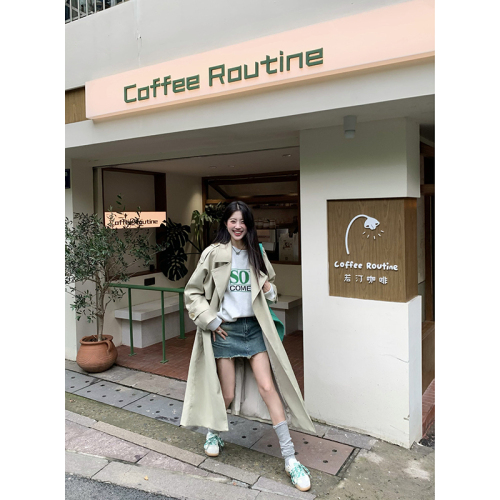 Official photo of Harajuku BF velvet pullover round neck sweatshirt for female students, salt loose top, autumn and winter coat, lazy style