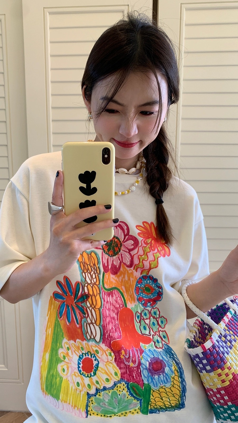 2024春夏新款重磅/精梳純棉 後包領 有縫邊 S-XXXL 夏裝短袖T恤女