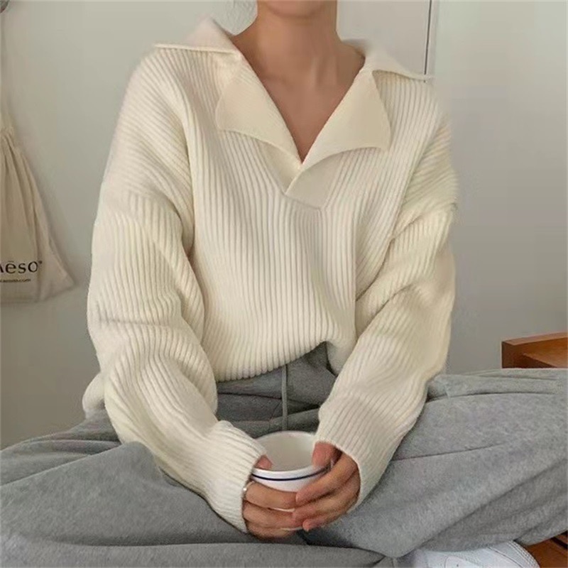 Raccoon fur cardigan, elegant V-neck slim striped sweater
