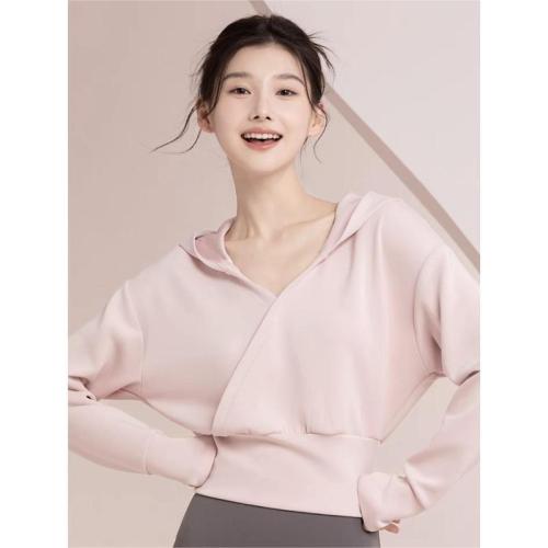 2024 New Sports Sweatshirt Women's Yoga Jacket Top Fitness Wear Suit Cover-Up Long Sleeve Running Slimming