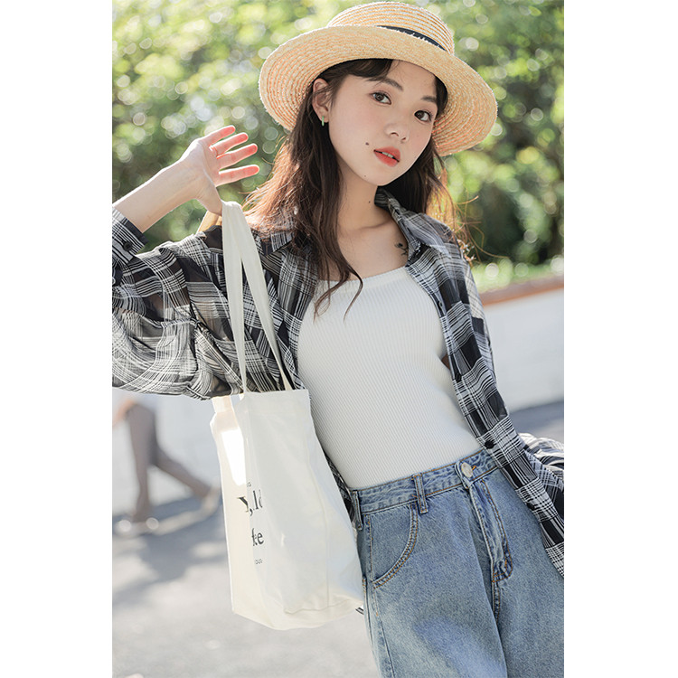 Actual shot of shirts for women, new Hong Kong style retro design loose cardigans, thin sun protection shirts, trendy