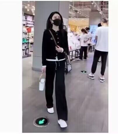 秋茶系穿搭氣質名媛高級感冷淡系御姐風小個子休閒炸街衛衣套裝