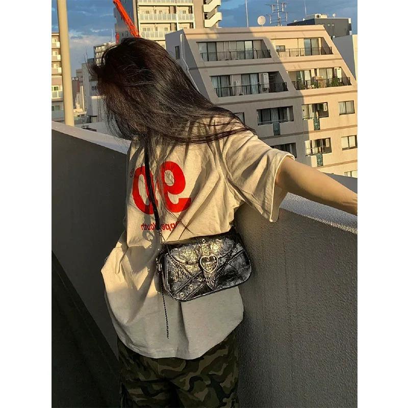 跨境熱賣- 重磅/精梳純棉 後包領 有縫邊 S-XXXL 夏裝短袖T恤女