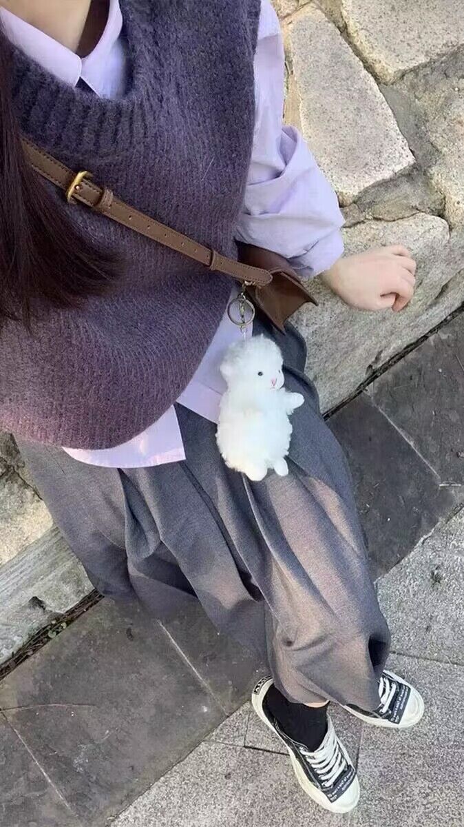 春季新款女裝套裝馬甲搭配襯衫裙子韓劇穿搭三件套秋裝搭配一整套