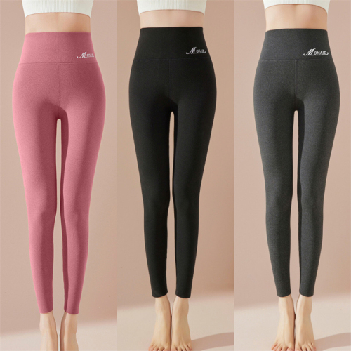 Price~Autumn and winter double-sided German velvet leggings large size thickened lamb velvet warm cotton pants fat mm trousers