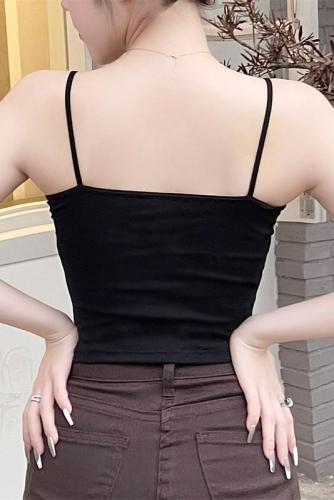 Price~Versatile and fashionable camisole underwear, no need to wear bra, one-piece cup, simple slimming top