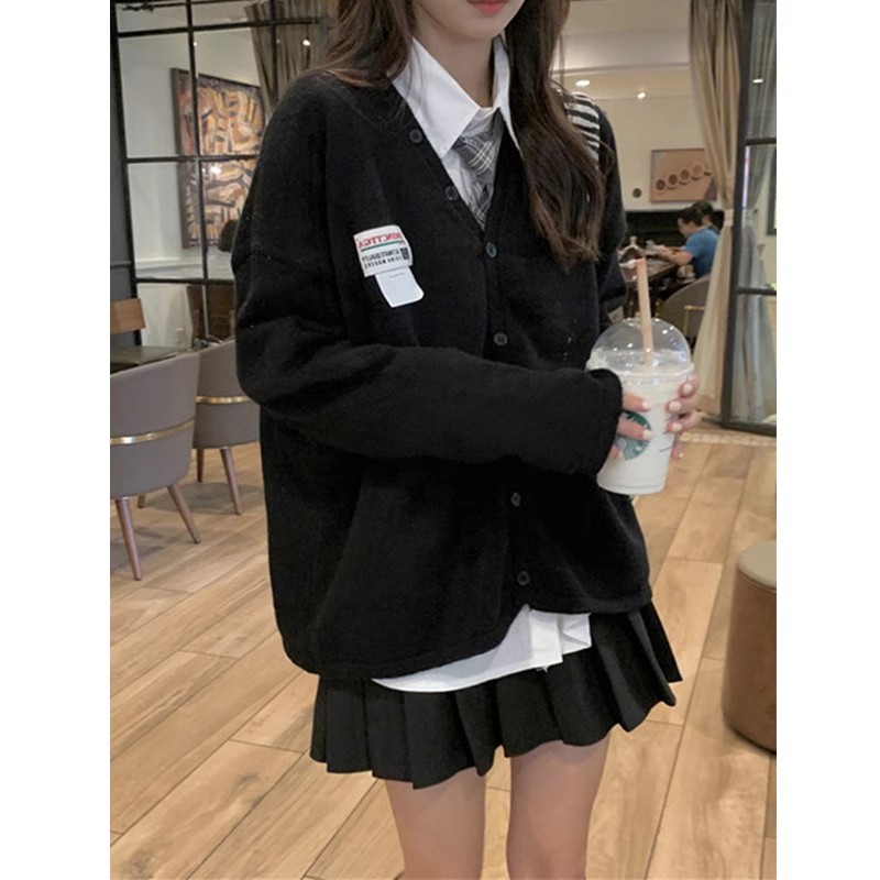 Salt style autumn clothing new women's suit college style Japanese style jk uniform milk glutinous rice with a complete winter set
