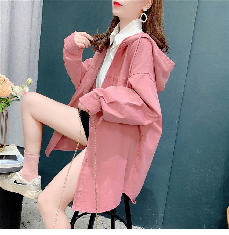 Official picture 90 cotton 10 viscose spring Korean style loose shirt design niche long-sleeved shirt thin women's top