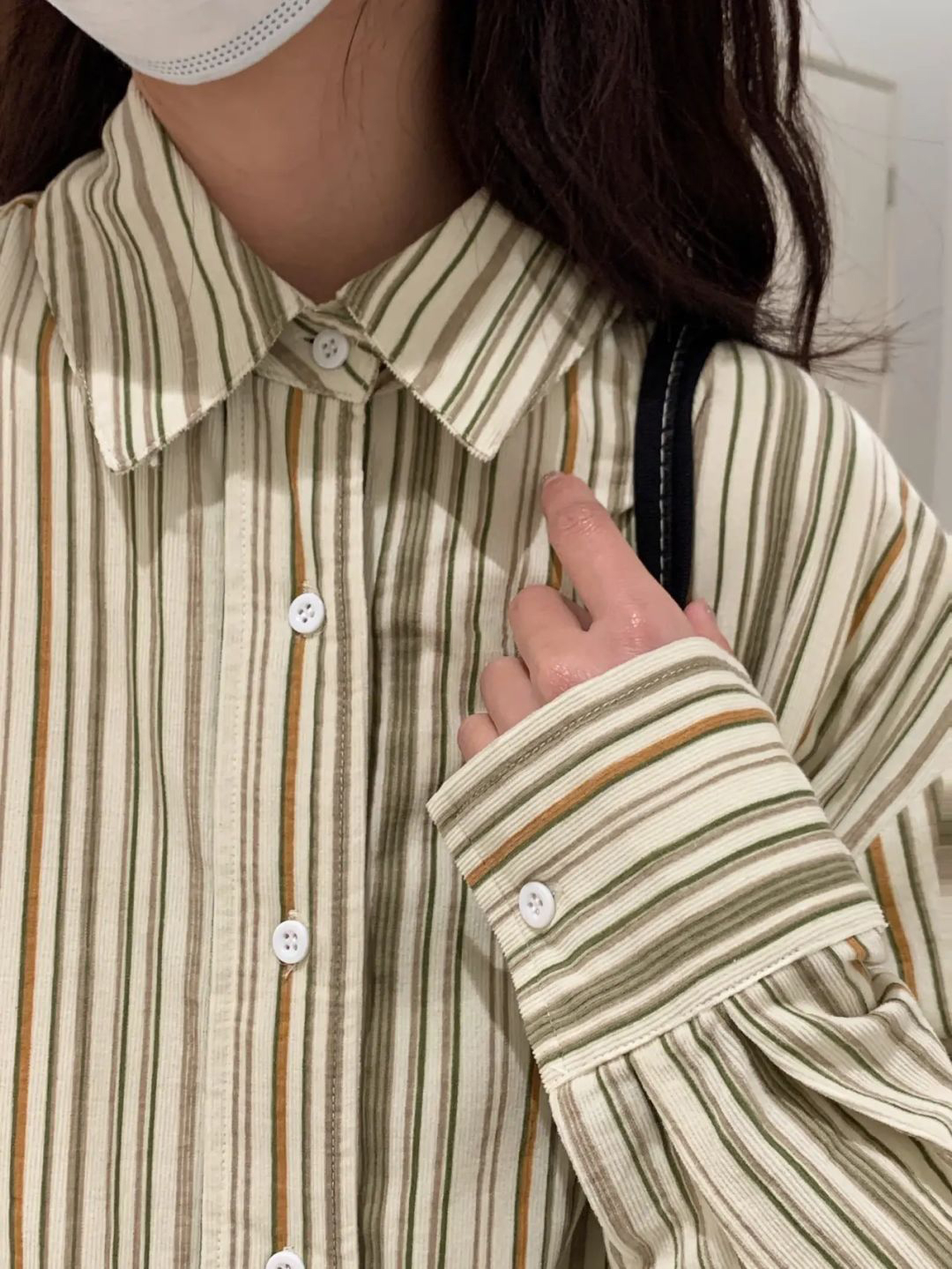 Quality Striped Shirt Women Long Sleeve 2024 New Retro Shirt Women