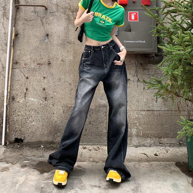 Real shot of ADOY-24, cold-faced sister-in-law, adjustable trousers｜switching styles, versatile wide-leg trousers, regular & extended