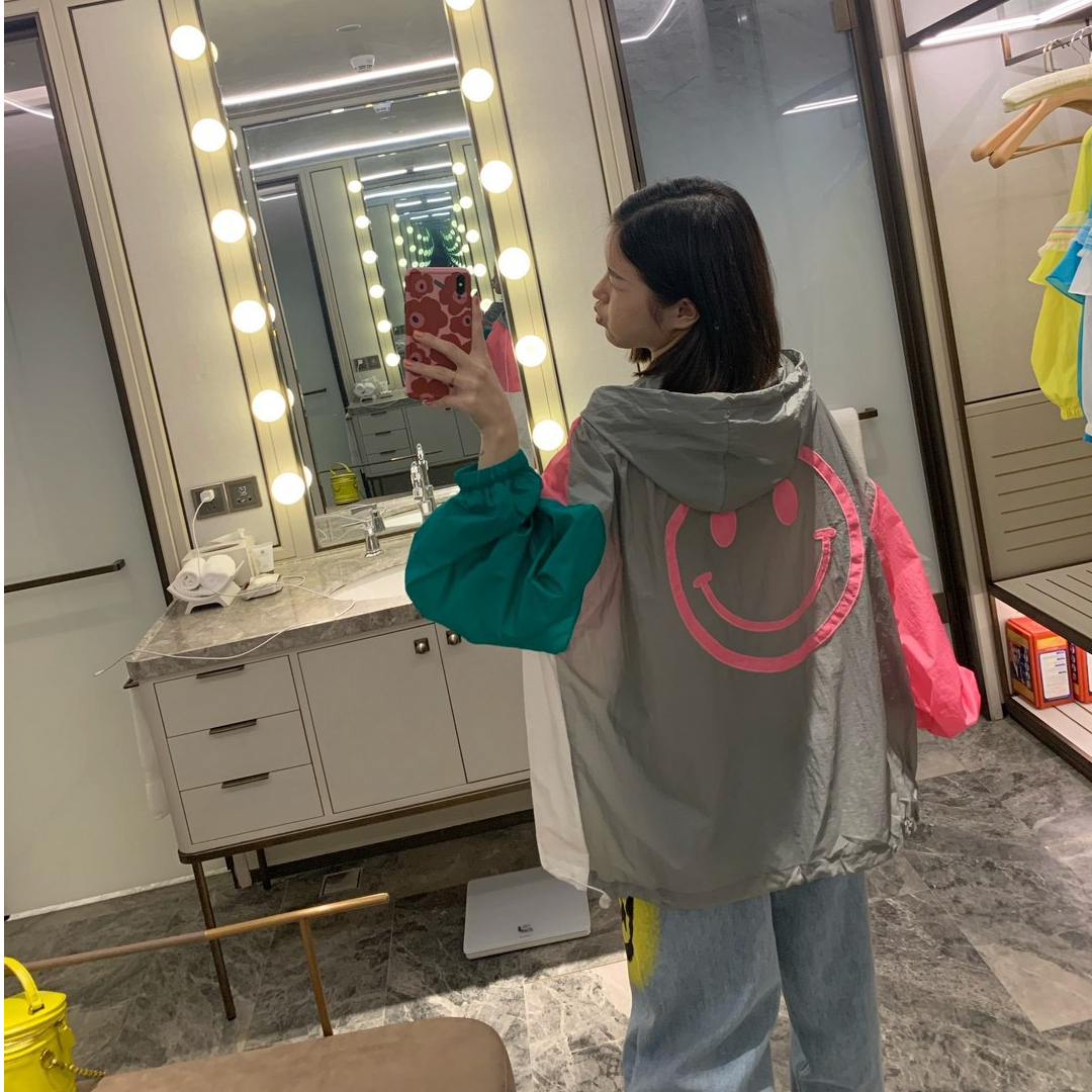 2024 New Year Spliced ​​New Sun Protection Clothing for Women New Korean Spring and Summer Thin Jackets Loose Casual Outerwear Trendy