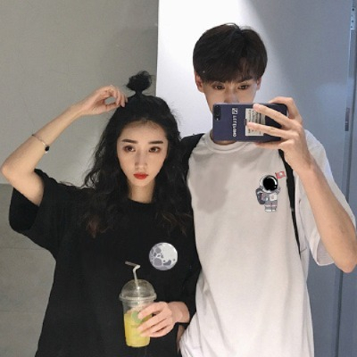 短袖T恤女韓版寬鬆慵懶原宿上衣chic港味