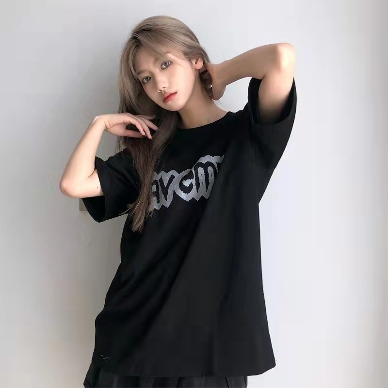 短袖T恤女韓版寬鬆慵懶原宿上衣chic港味