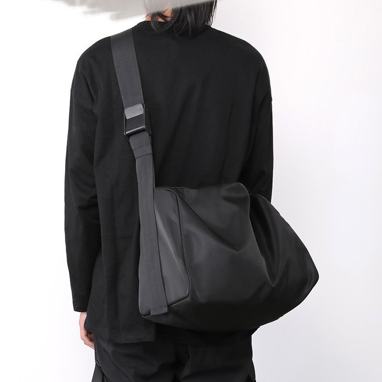 Men's tool bag crossbody bag trendy brand Japanese Harajuku functional college postman casual shoulder