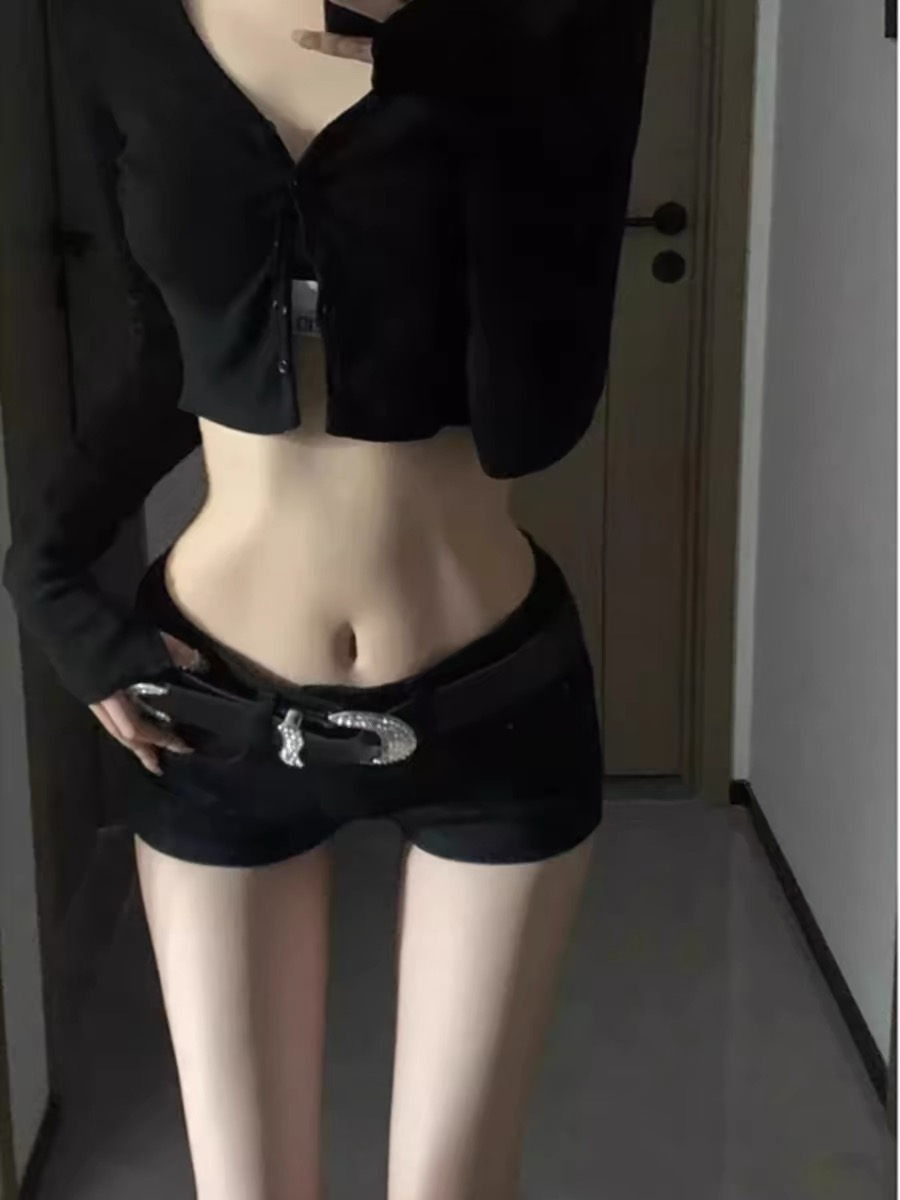 黑色微喇毛邊牛仔褲女春季新款胖妹妹mm高腰彈力顯瘦喇叭拖地褲子