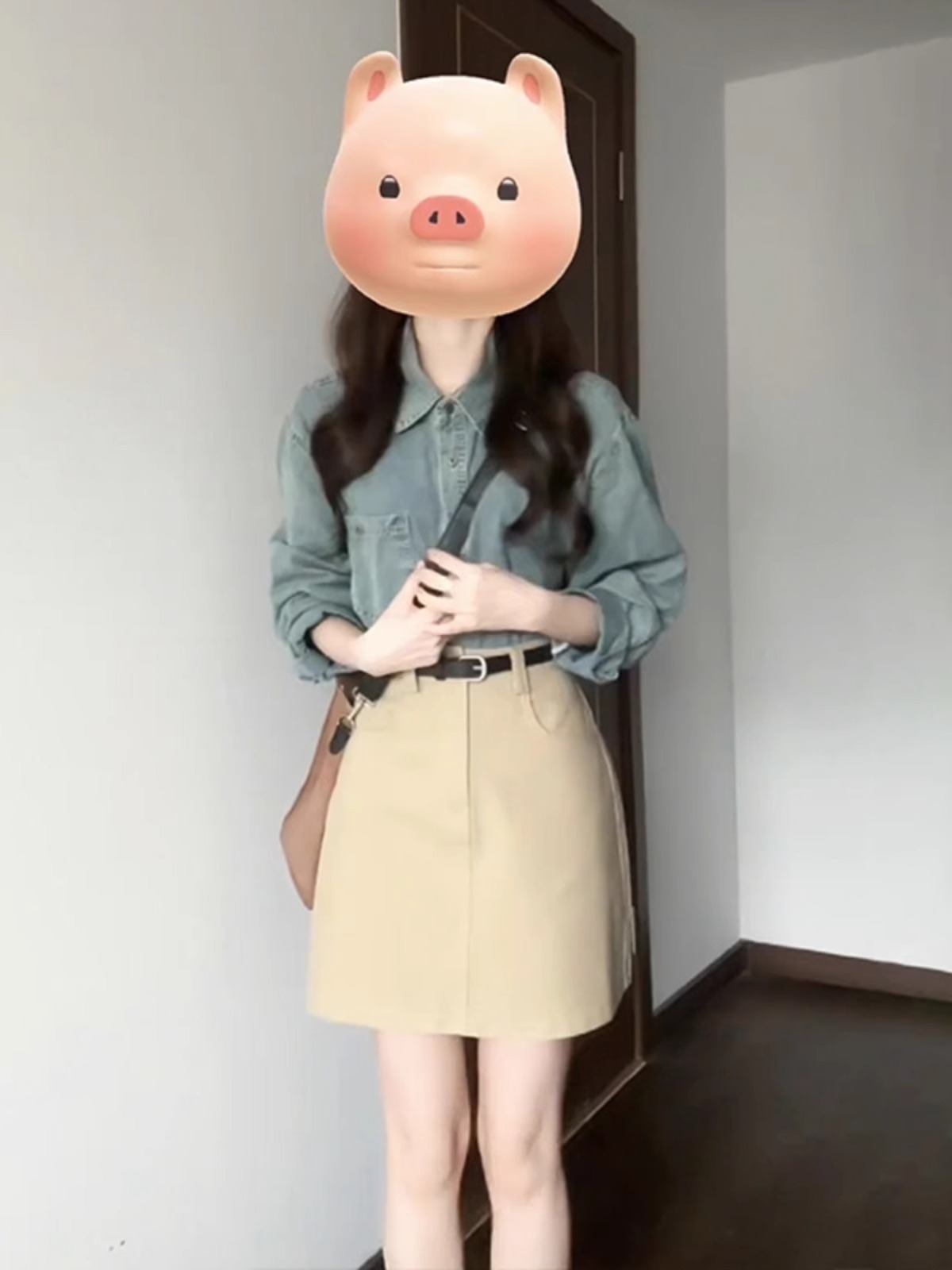 2024新款女早春裝搭配一整套今年流行的時尚鹽系輕熟兩件套裝裙子