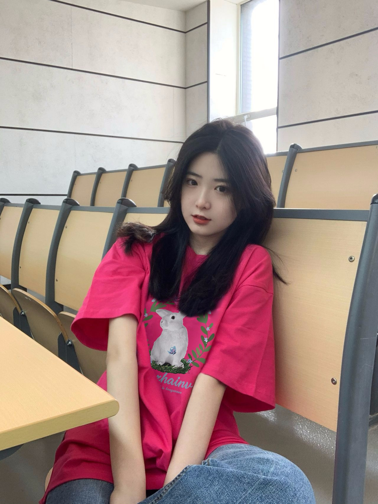 官圖220克/精梳純棉後包領有縫邊S-XXXL夏裝短袖T恤女