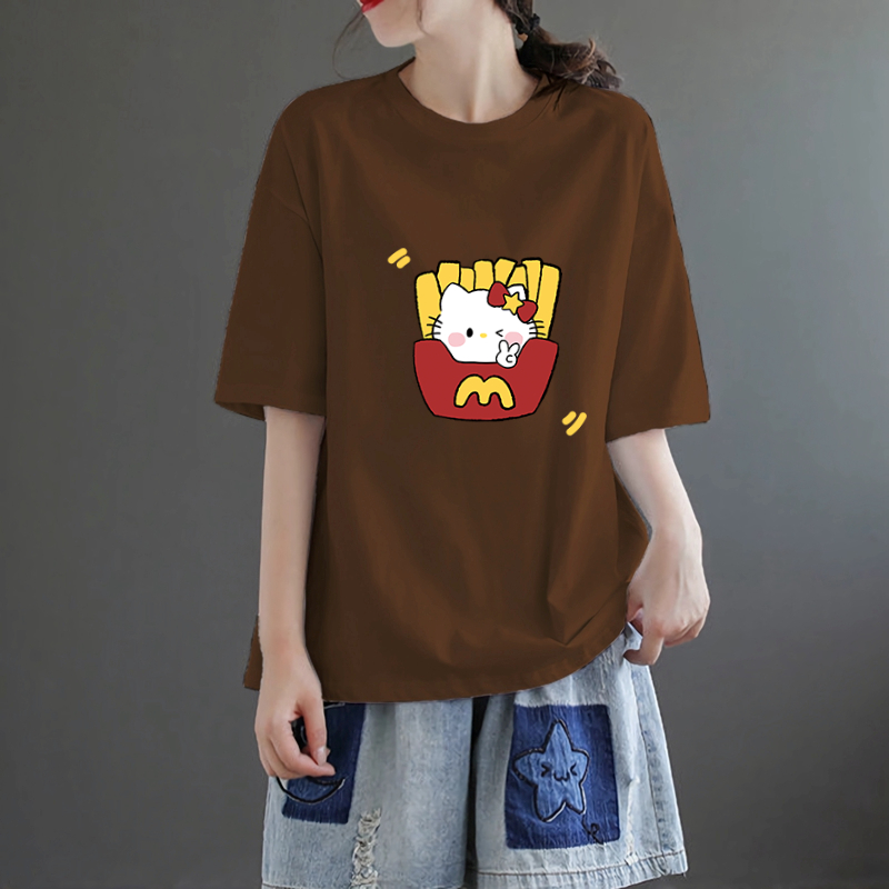 6151體恤衣服網紅打底衫時尚微胖洋氣女內搭休閒短袖t恤女夏